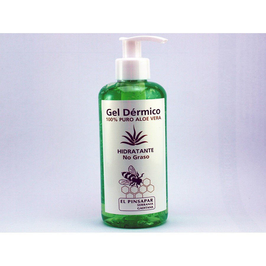 Gel dérmico de aloe vera 100% puro. Gel dérmico de aloe vera 100% puro.